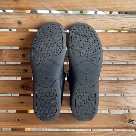 Rockport Mary Jane Comfort Shoes – Black Leather, Size 8 - Picture 10 of 10